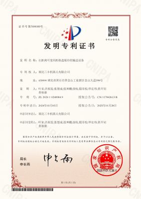长距离可变间距拣选缓存的输送设备-证书